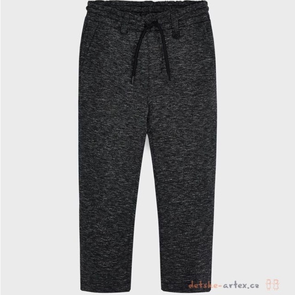 Size 4 Boys Mayoral Dark Gray Kids Formal Trousers